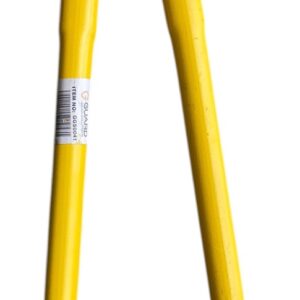 Title: 30” Heavy Duty Bolt Cutter (750mm) – Hardened Steel Blades, Industrial Strength Description: Upgrade your toolbox with this 30” (750mm) Heavy Duty Bolt Cutter, designed for power and durability. Ideal for cutting through chains, bolts, padlocks, rebar, and heavy-gauge wires, this cutter is perfect for industrial, construction, automotive, and home use. Features: • Length: 30” / 750mm – Long handle provides maximum leverage • Blade Material: Hardened and heat-treated steel for extended durability • Cutting Capacity: Cuts through soft and medium steel up to 9mm • Comfort Grip: Non-slip rubber handles for safe and comfortable use • Construction: Industrial-grade steel body ensures strength and longevity • Usage: Great for contractors, tradesmen, and DIY projects Specifications: • Total Length: 750mm (30 inches) • Weight: Approx. 3.5 – 4.5 kg • Cutting Jaw Opening: Wide capacity for multiple applications • Condition: Brand New Package Includes: • 1 × 30” Heavy Duty Bolt Cutter