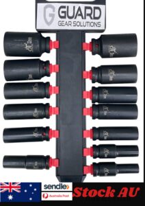 13-Piece Standard (SAE) 1/2-Inch Heavy Duty Drive 6-Point Impact Socket Set