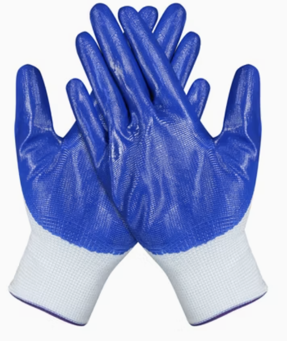 Blackrock Pack Of 6 Super Grip Flat Nitrile Safety Work Gloves, Mens Womens Flexible Maximum Grip, Ideal For Handling, Assembly Work, Manufacturing, Warehousing, Automotive, Engineering – Size Large - View #9