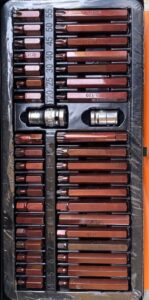 40-Piece Torx & Allen Key Bit Set | Torx & Hex / Allen Bits | S2 Steel | Tool Kit