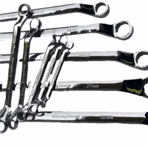 Double-Ended Box Wrench Set – Metric Sizes 5.5×7 to 17×19 up to 32mm – Heavy Duty Chrome Vanadium