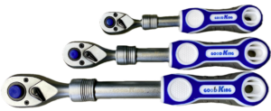 Extendable Ratchet 3-Piece Set – 1/4”, 3/8”, 1/2” Drive