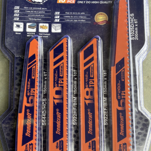 10PCS Reciprocating Saw Blades – Wood & Metal Mix