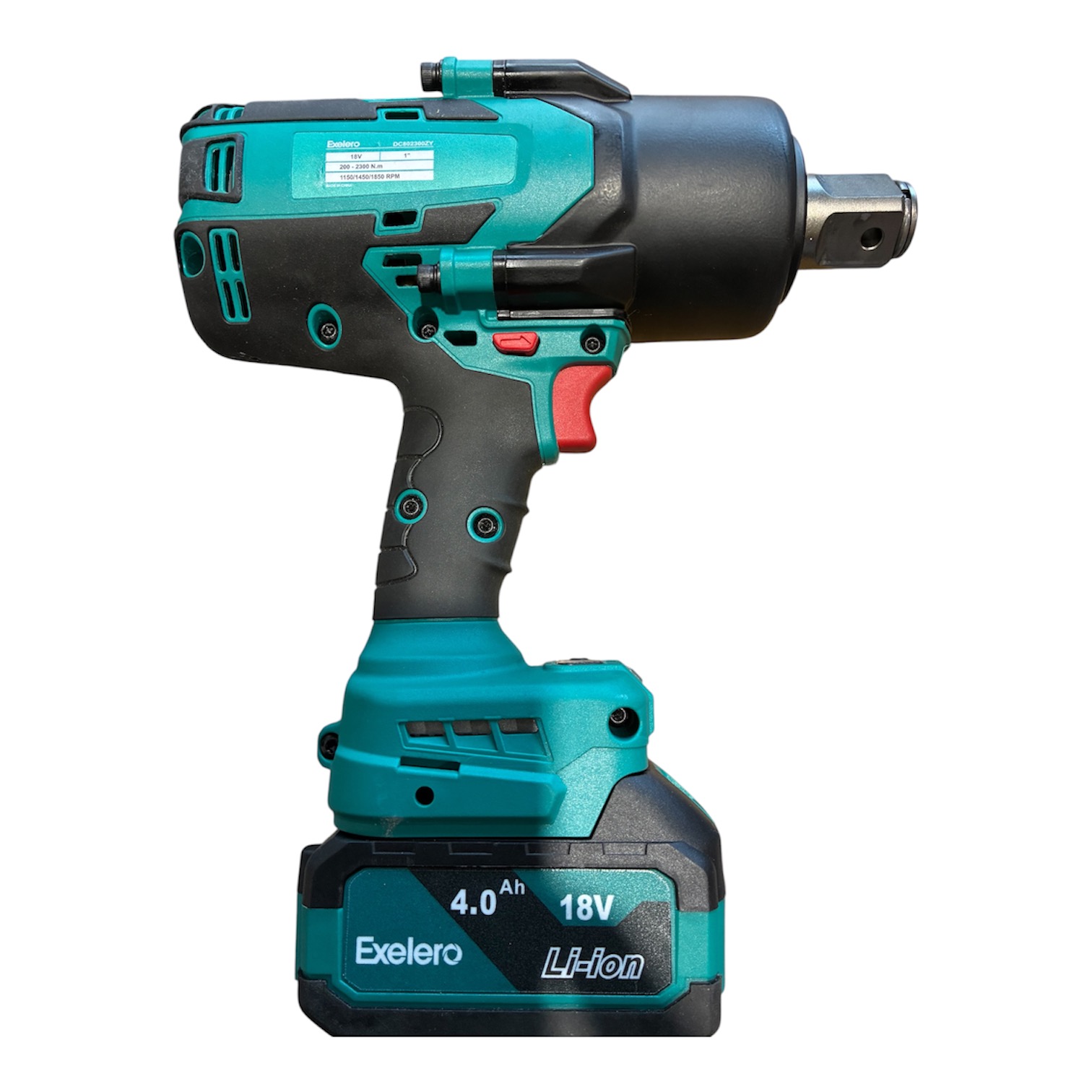 Exelero 18V Heavy-Duty Impact Wrench (1 Drive) 1 Exelero 18V Heavy-Duty Impact Wrench (1" Drive)