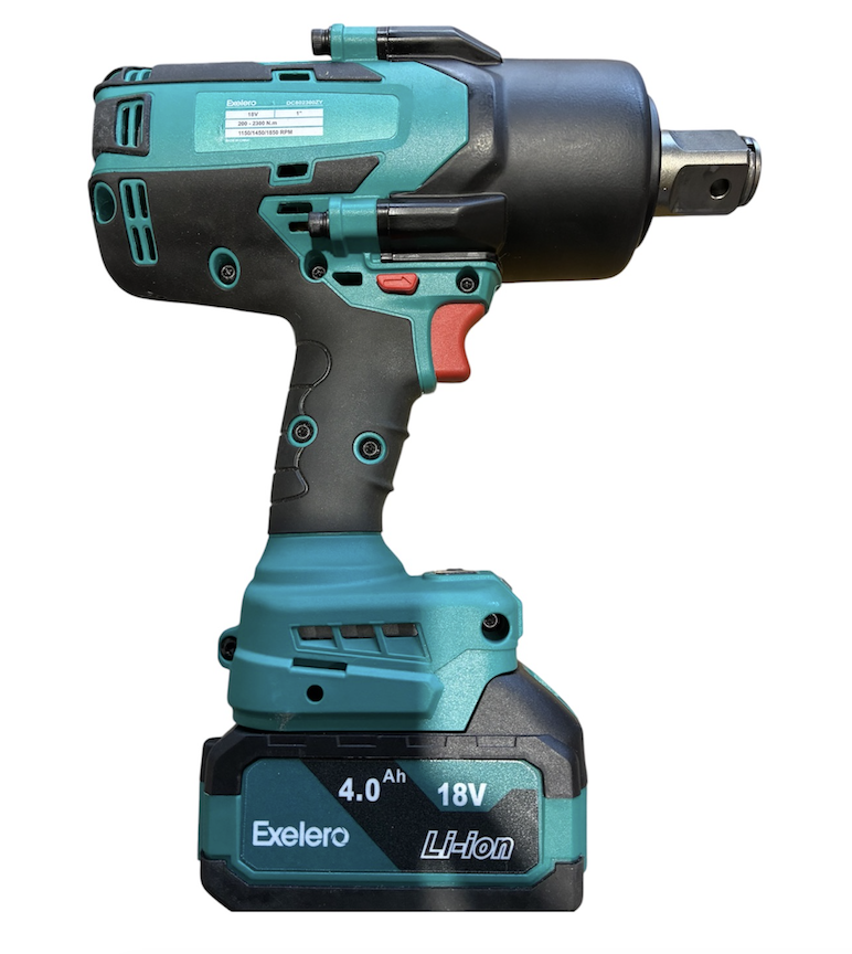 Exelero 18V Heavy-Duty Impact Wrench (1 Drive) 2 Exelero 18V Heavy-Duty Impact Wrench (1" Drive) 🛠️