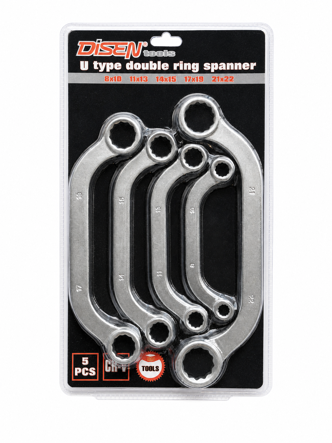 5-Piece C-Spanner Set