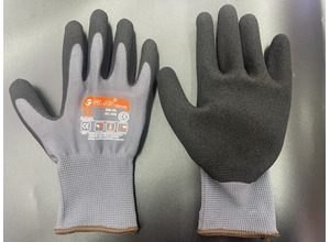 10 in Sandy Latex-Coated Work Gloves – XL