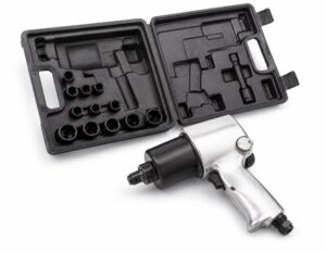 1/2 in Pneumatic Impact Wrench Kit – 2.1 kg