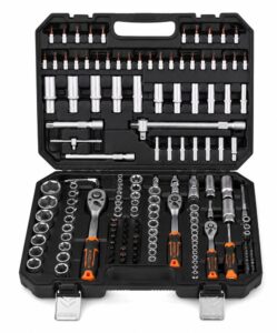 171-Piece Socket & Tool Set – 72-Tooth Ratchets
