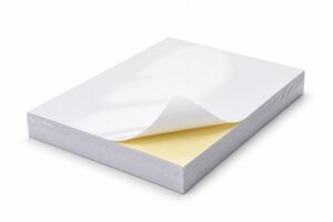 A4 Glossy Self-Adhesive Printer Paper – 100 Sheets