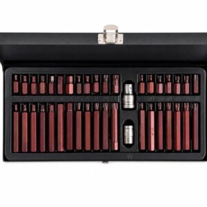 40-Piece S2 Bit Set – Steel Case