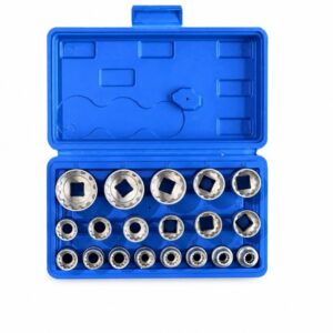21-Piece 1/2 in Drive 12-Point Spline Socket Set
