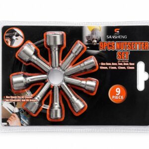 9-Piece Power Extension Bar Set