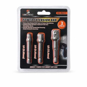 3-Piece Power Extension Bar Set