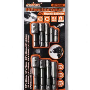 6-Piece Power Extension Bar Set