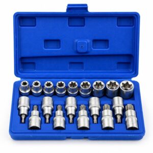 19-Piece E-Torx Socket Set