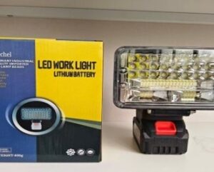 H50 Rechargeable LED Work Light – 5 in, 6000 mAh