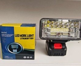 H40 Rechargeable LED Work Light – 4 in, 6000 mAh