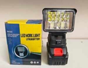 D30 Rechargeable LED Work Light – 3 in, 6000 mAh