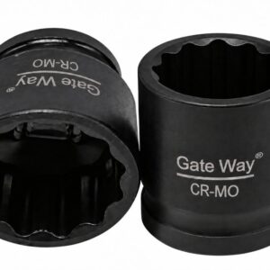 1/2 in Drive 12-Point Impact Socket – 9 mm